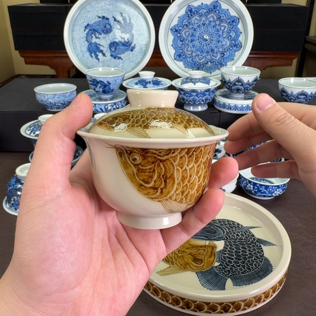 金龙鱼元宝盖碗元经秘旨