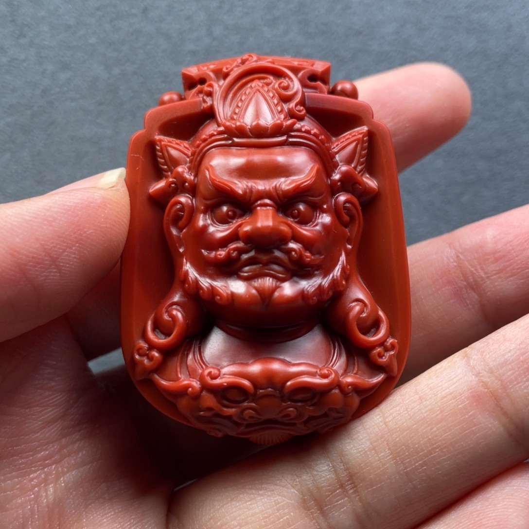 未镶嵌配饰南红玛瑙黄财神