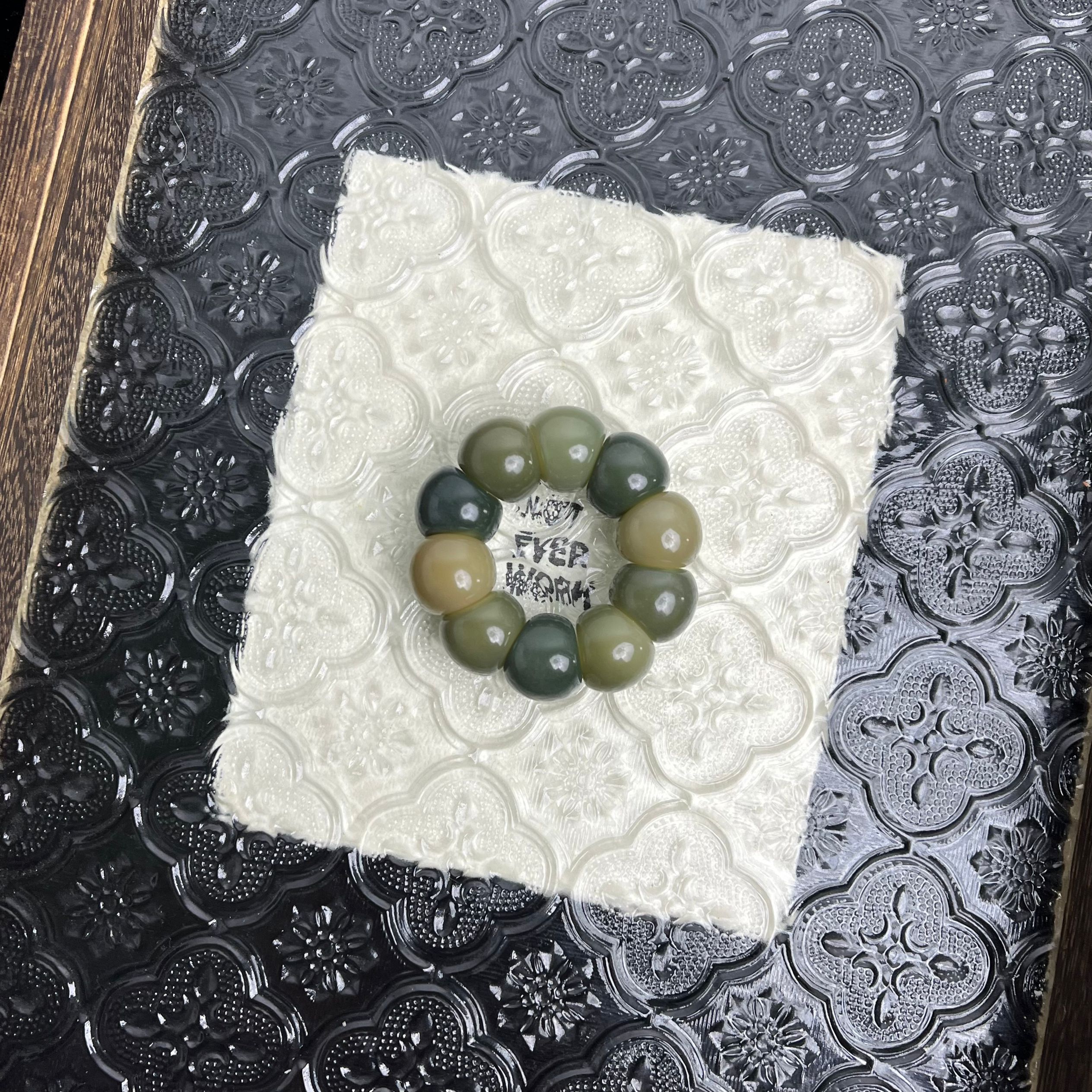 【碧韵环14mm】菩提根蒜瓣手捻 CS013-914