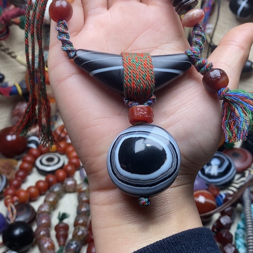 【闪购商品】玛瑙/玉髓颈饰未镶嵌元*