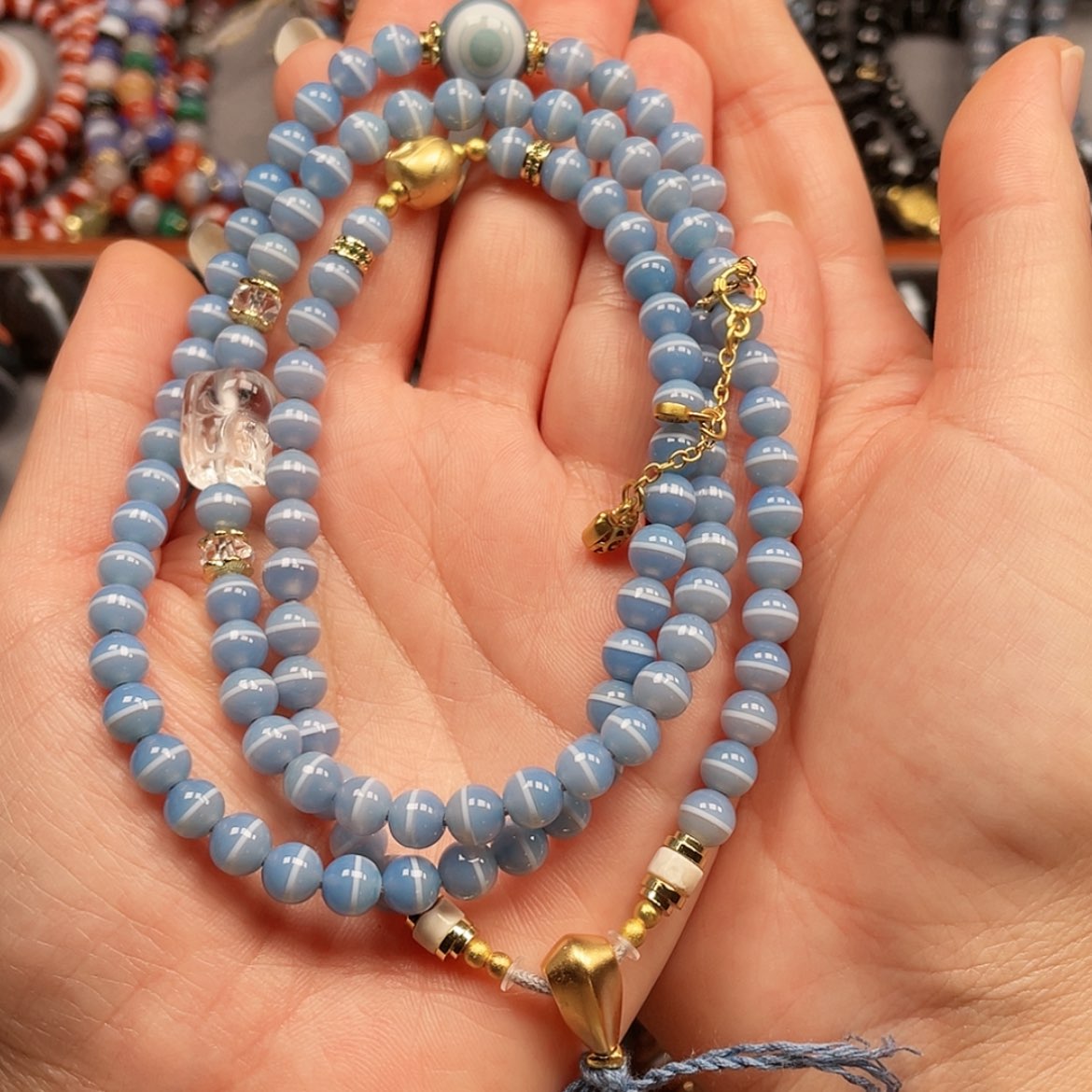 【闪购商品】合金玛瑙/玉髓珠宝半成品