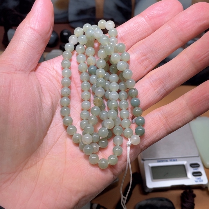 和田玉手链卡6未镶嵌