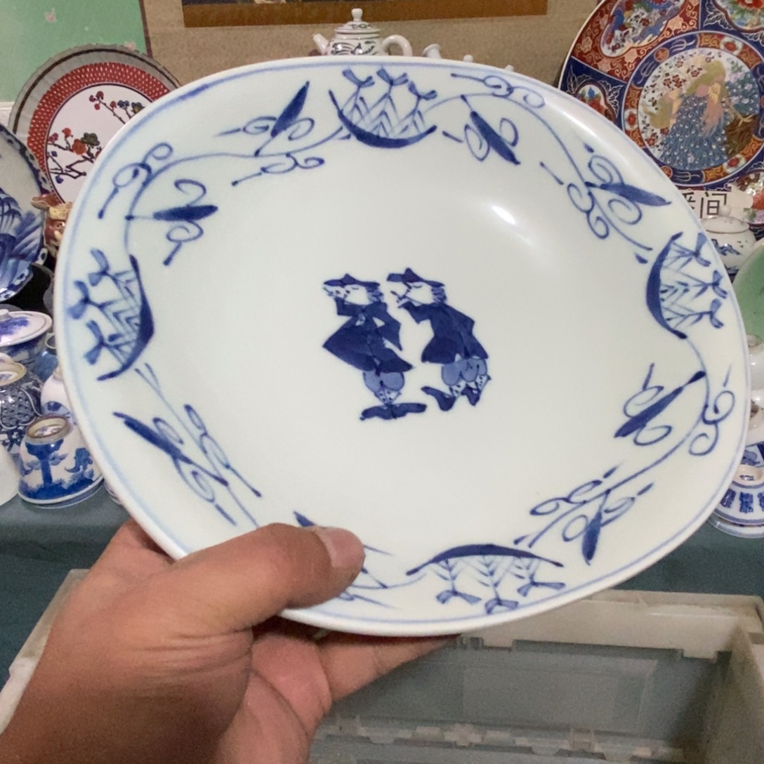 瓷片舶来瓷器满28包邮当日凑单