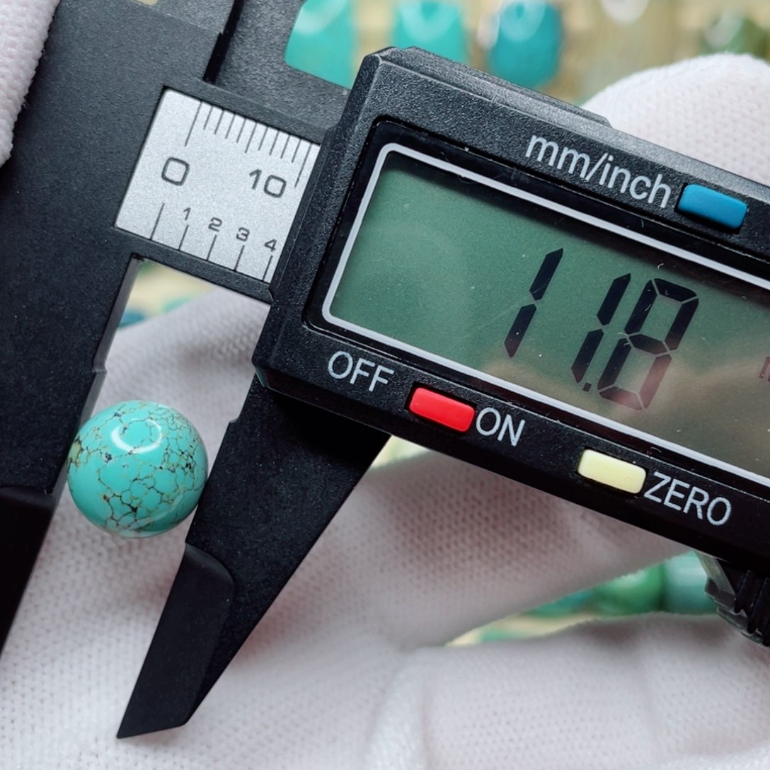 绿松石散珠未镶嵌