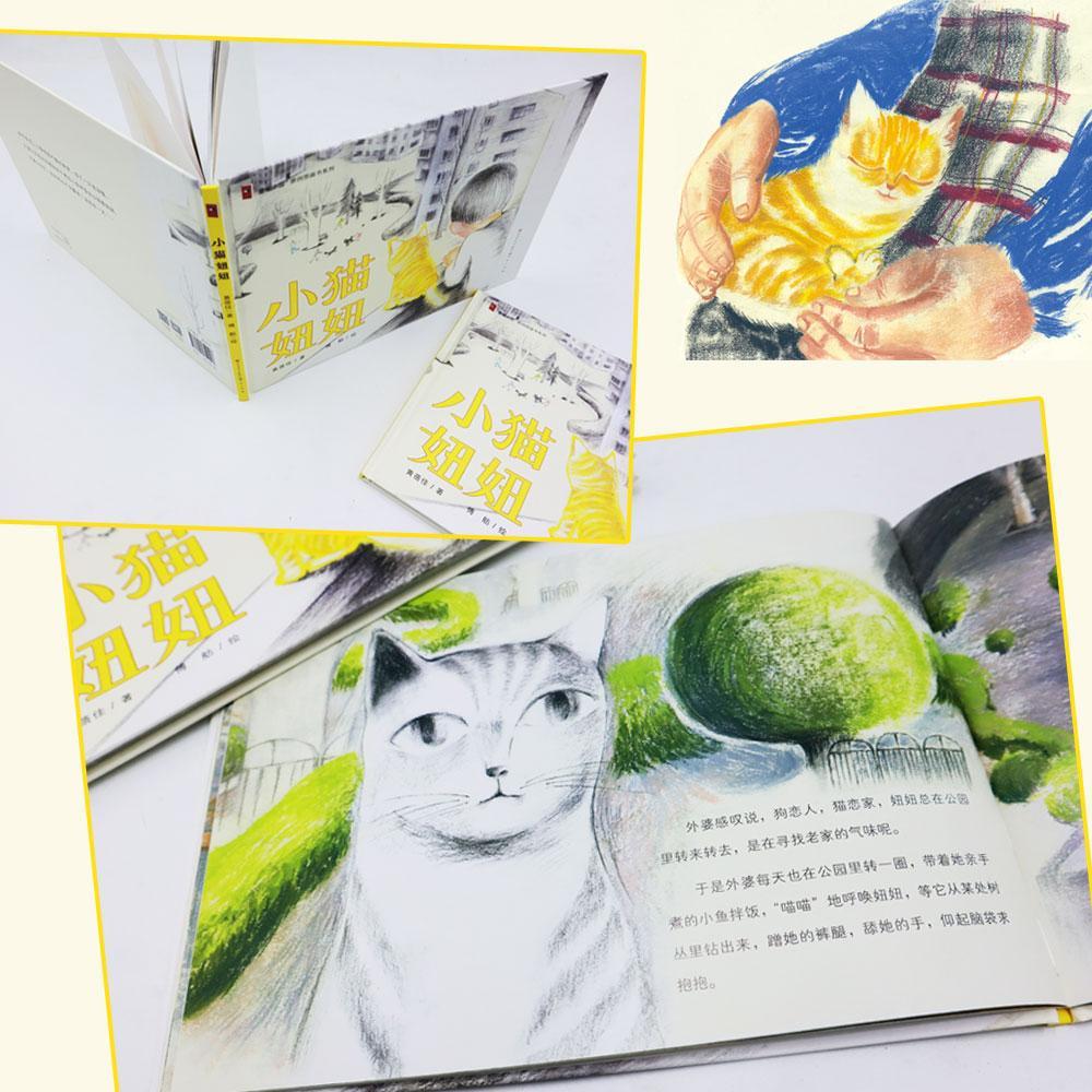 小猫妞妞童年中国原创图画书系列黄蓓佳著傅舫绘