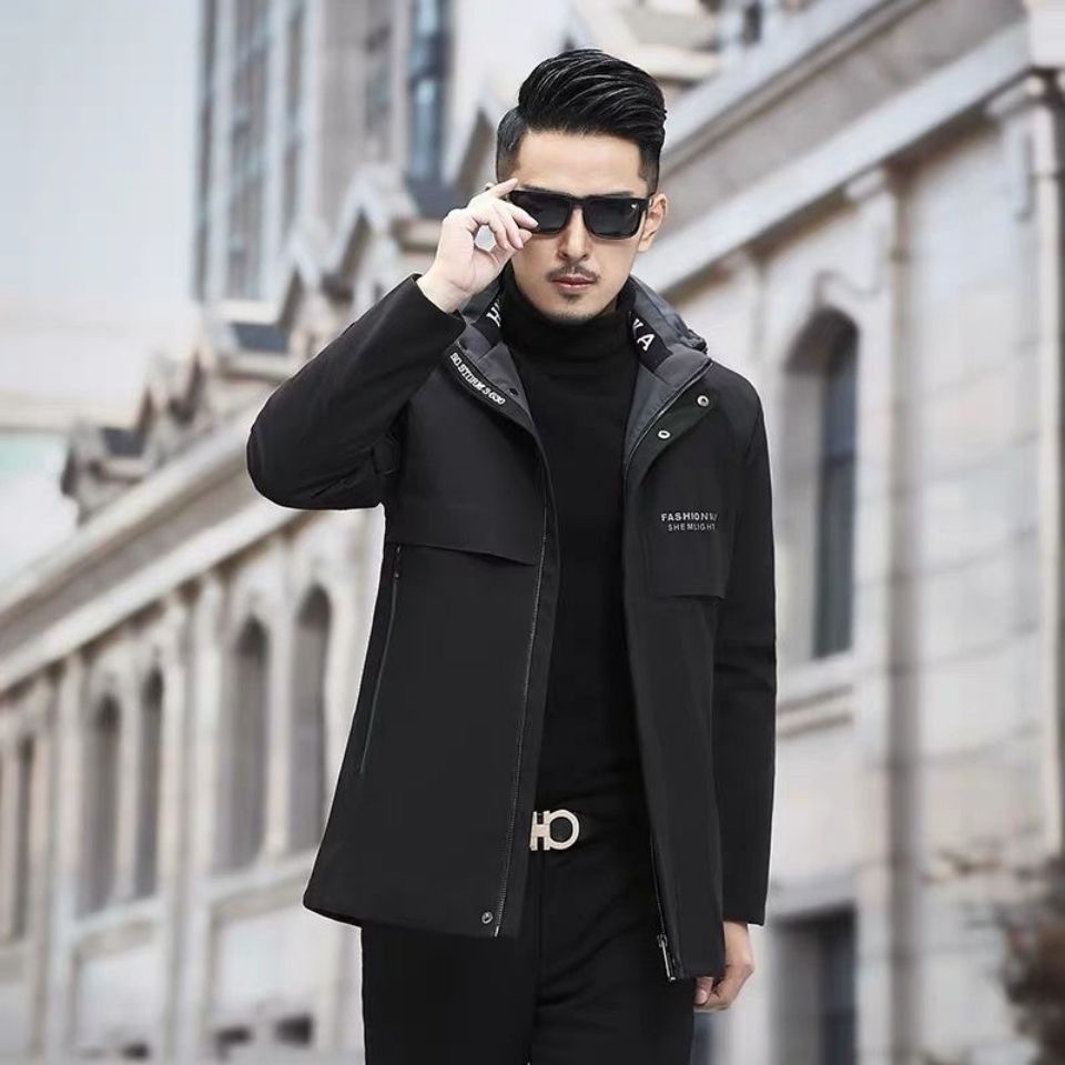 Cici·25冬季男士短款休闲派克服