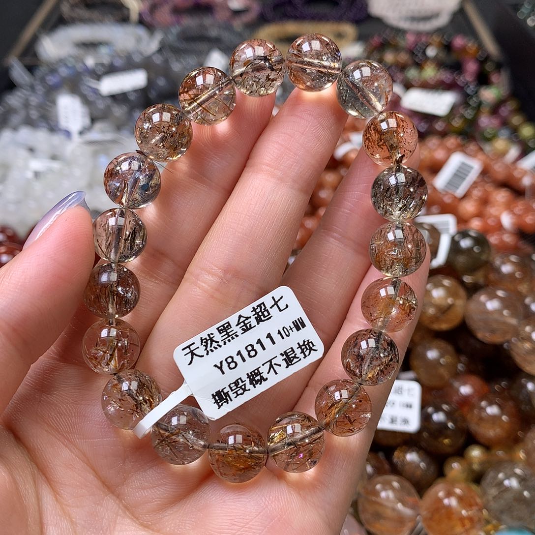 水晶手链未镶嵌，