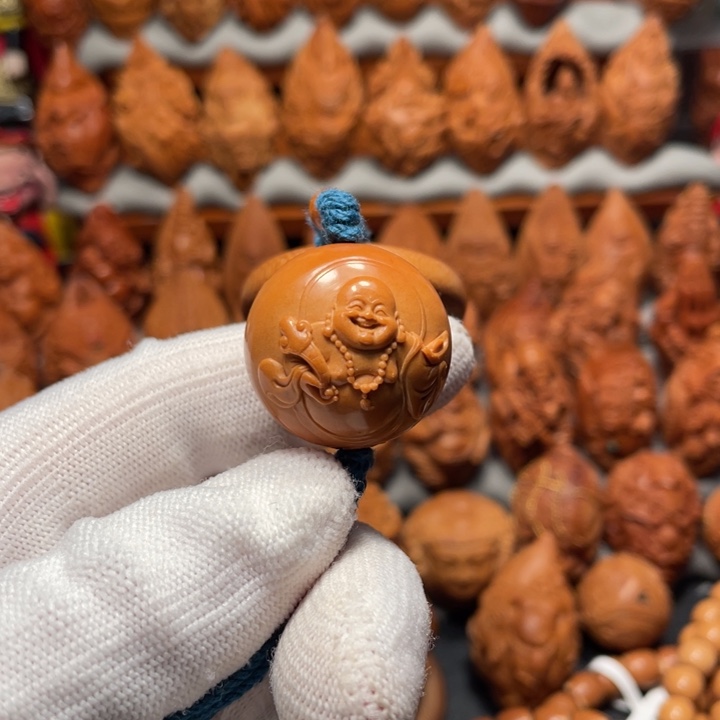 【闪购商品】橄榄核手串/手链风景弥勒