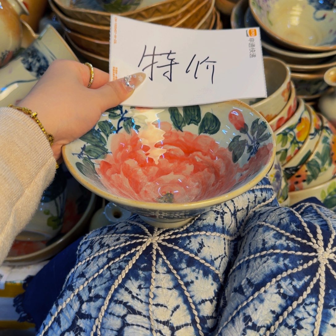 瓷片景德镇陶瓷手工手绘