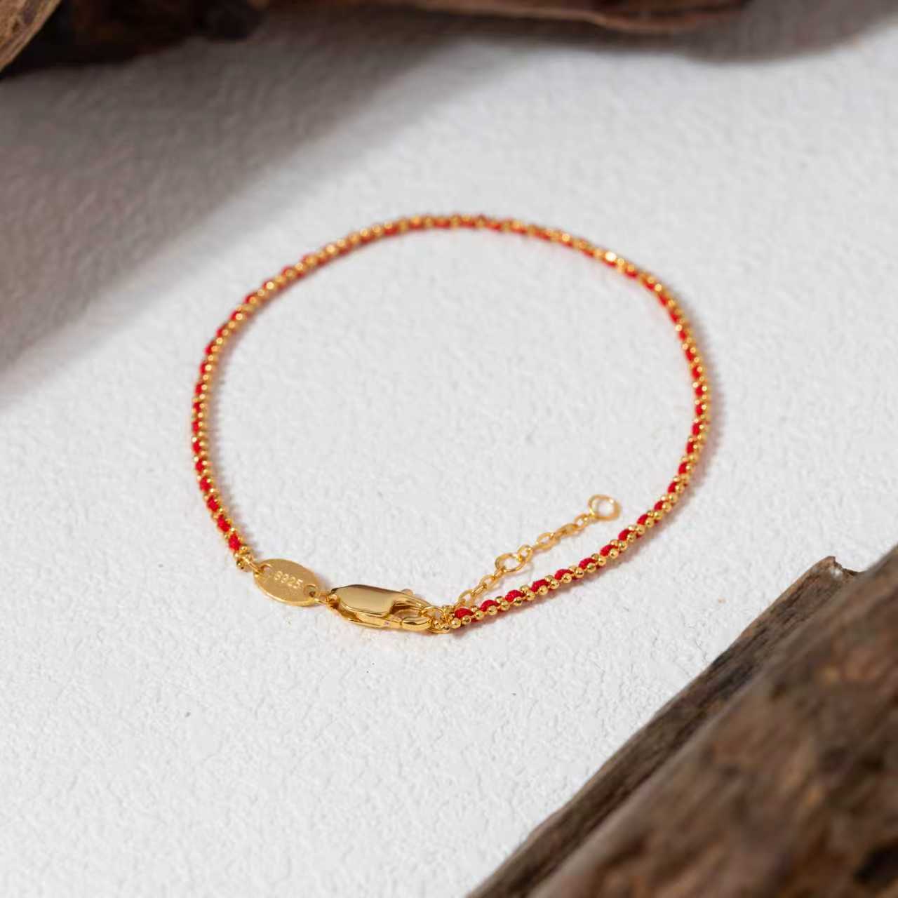 925银手链 【知意同款小红绳】925银手链（多样性发其一）