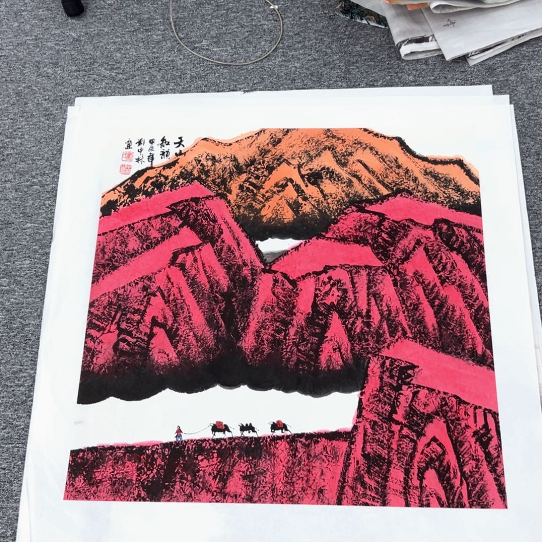 国画国画作品展览等活动的