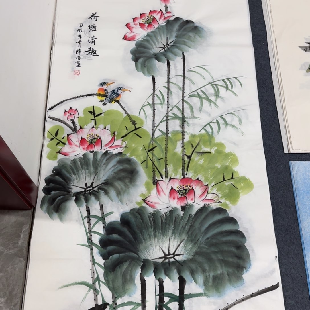 国画晓彤美术馆直播间