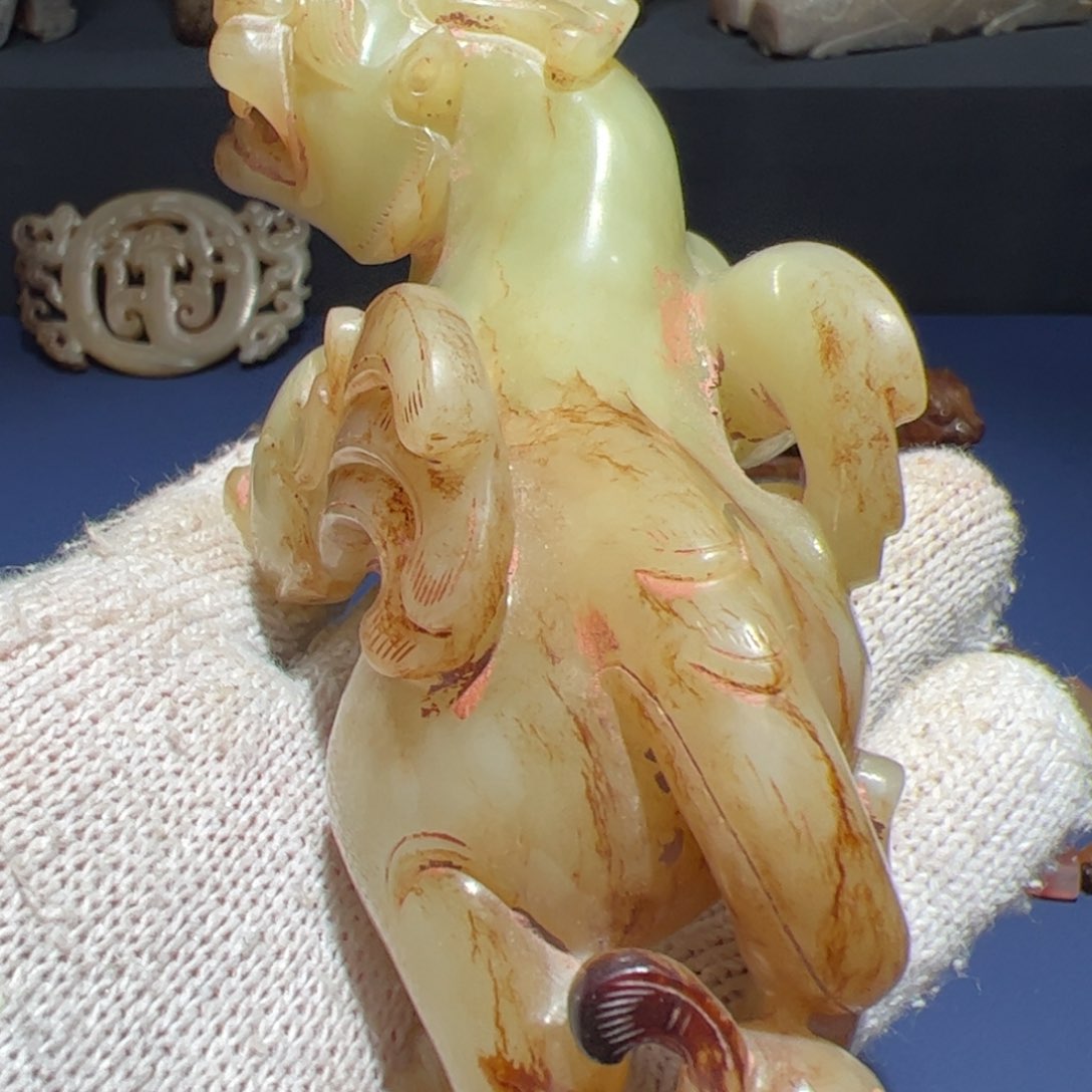 和田玉挂件未镶嵌宁*杉