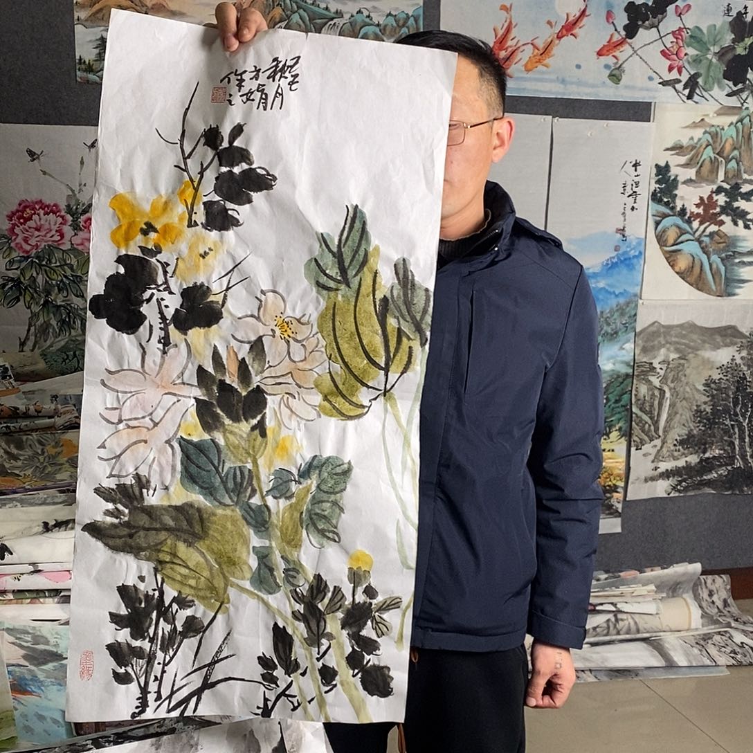 国画纯手写手绘作品24