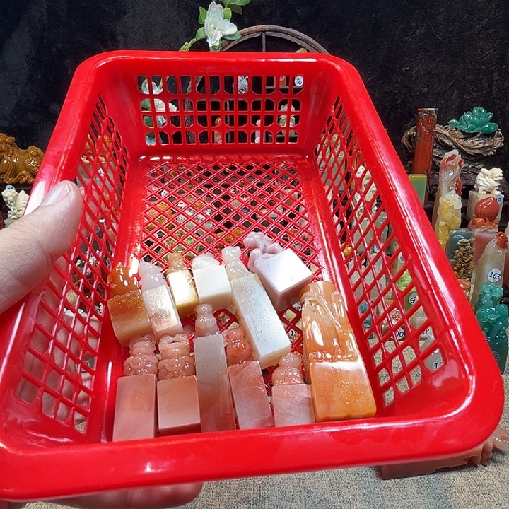 寿山石印石青*@寿山石印章6