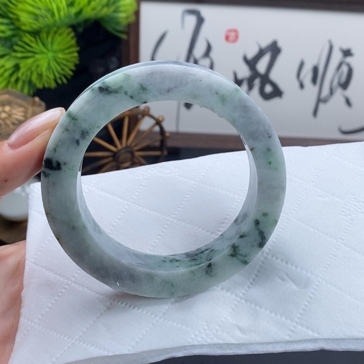 定制翡翠未镶嵌正圈55/58