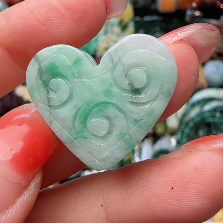 翡翠颈饰未镶嵌天然A货79