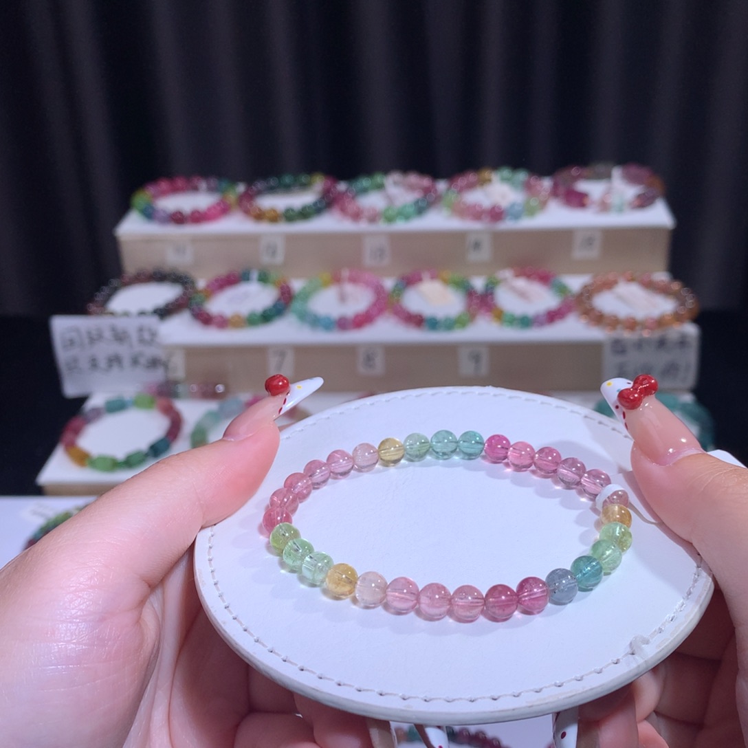 碧玺手链未镶嵌碧玺