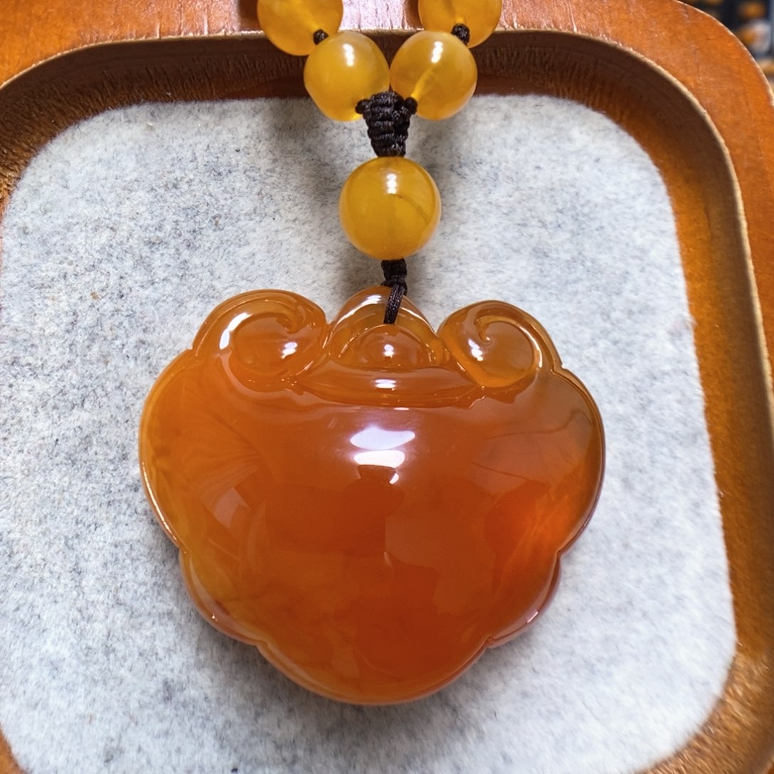 蜜蜡颈饰未镶嵌蜜蜡