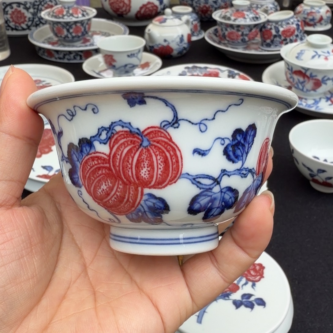 杯景德镇陶瓷手工手绘