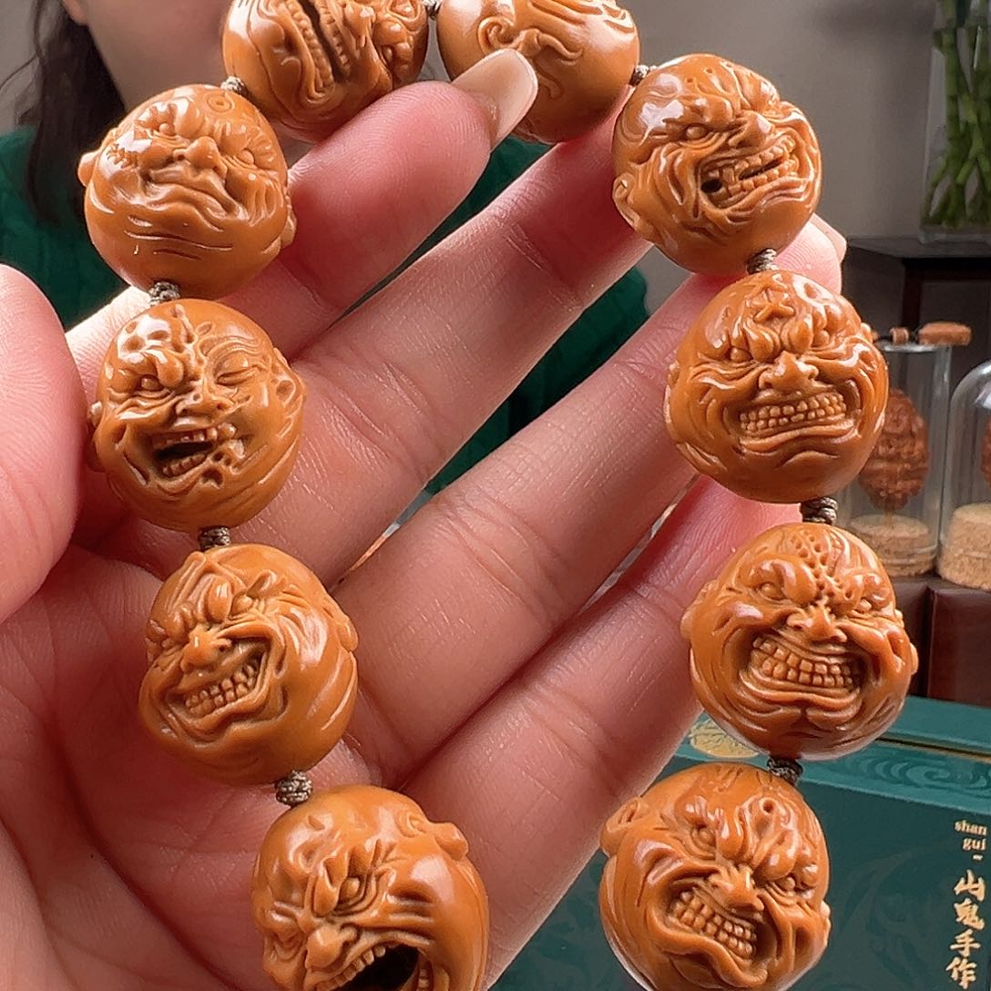 橄榄核手串/手链橄榄核雕橄榄核