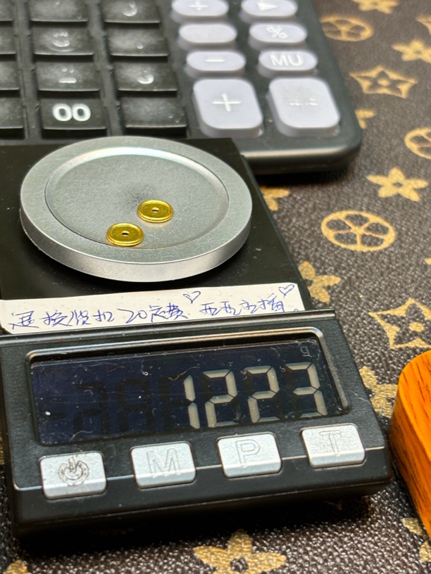 足金999卡8车轮隔片