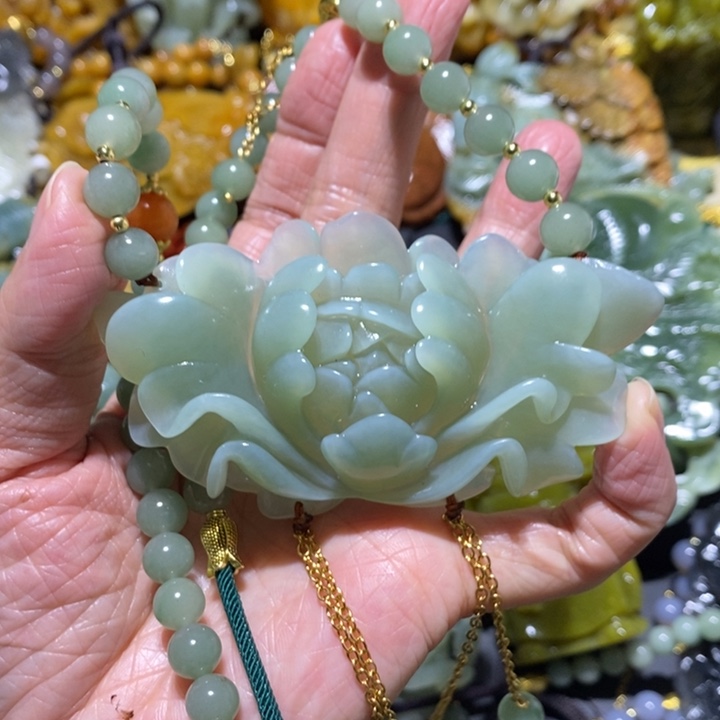 岫玉岫玉吊坠未镶嵌