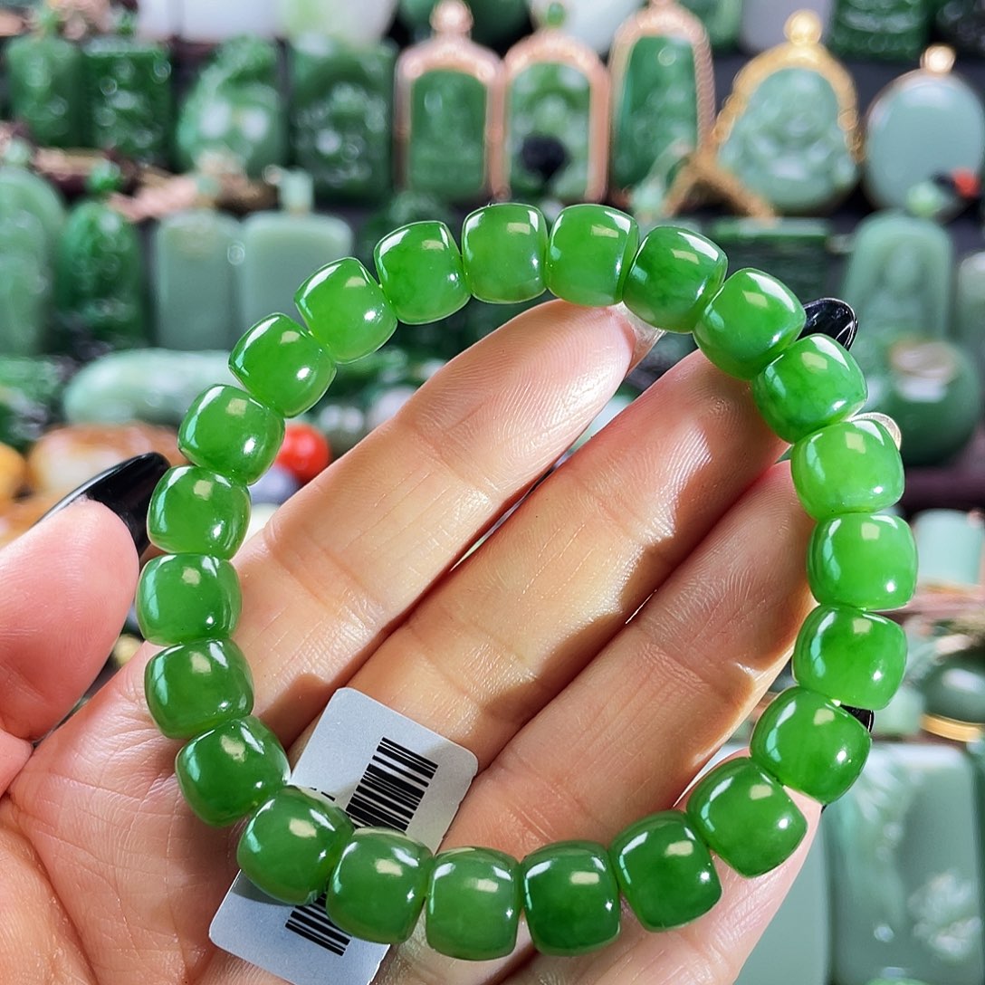 和田玉手串未镶嵌