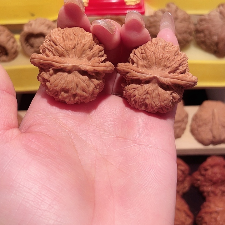 文玩核桃把件金算盘37