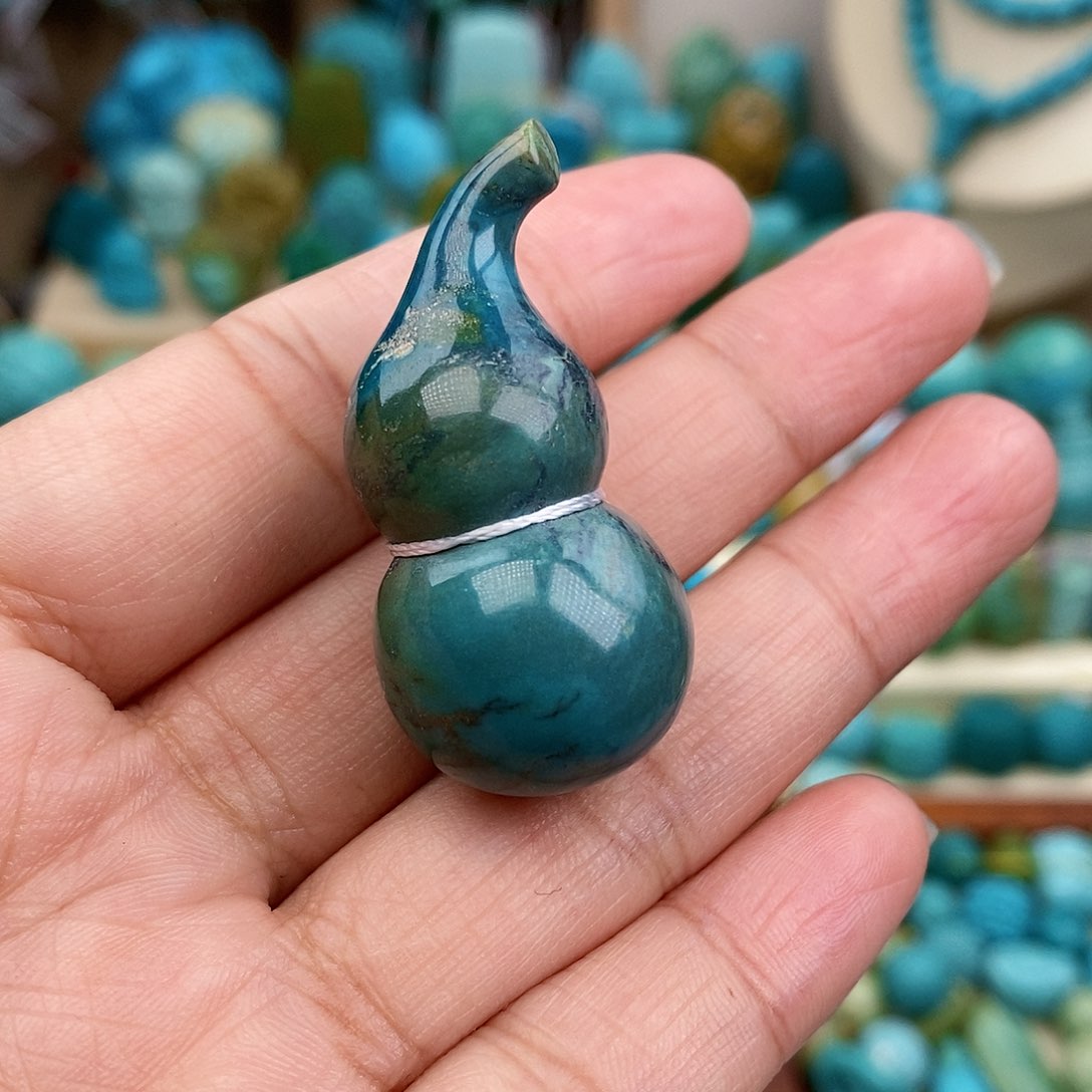 绿松石珠宝奇石未镶嵌