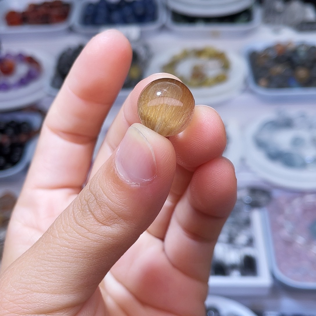 水晶单珠未镶嵌紫晶