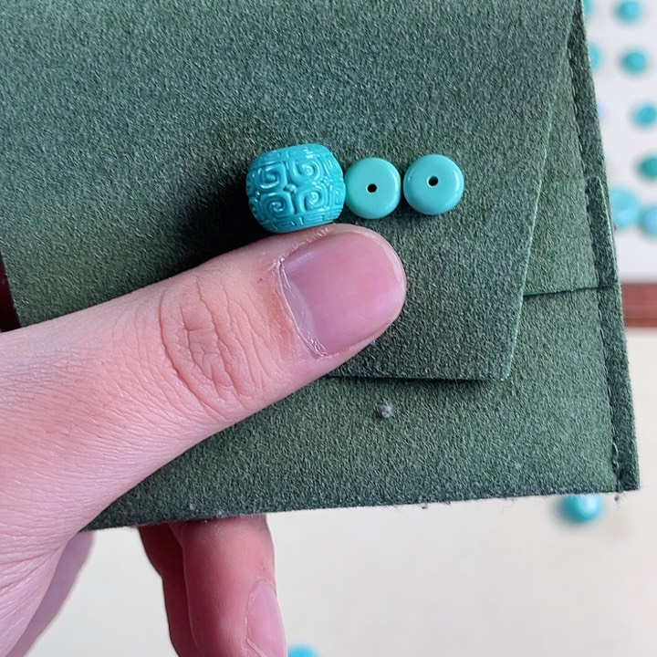 湖北特色卡12散珠配饰，066