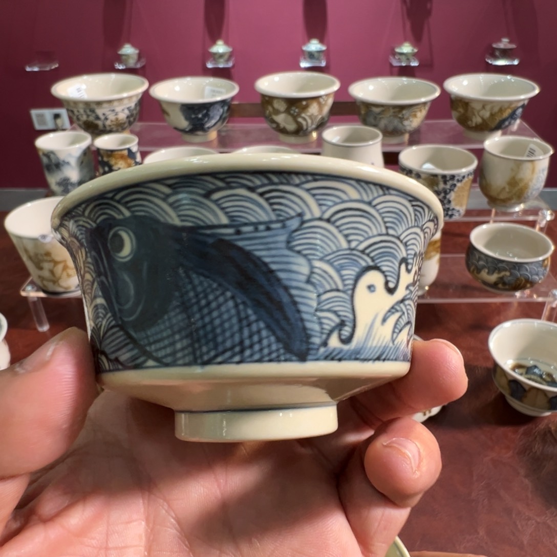 杯景德镇陶瓷杯子