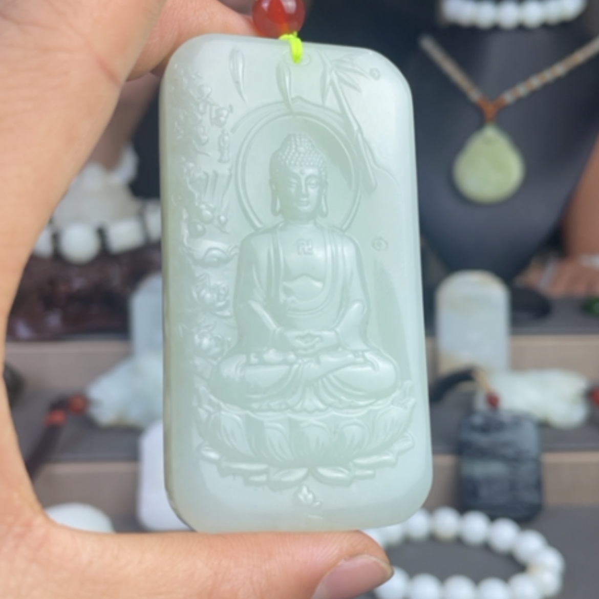 【闪购商品】和田玉未镶嵌颈饰