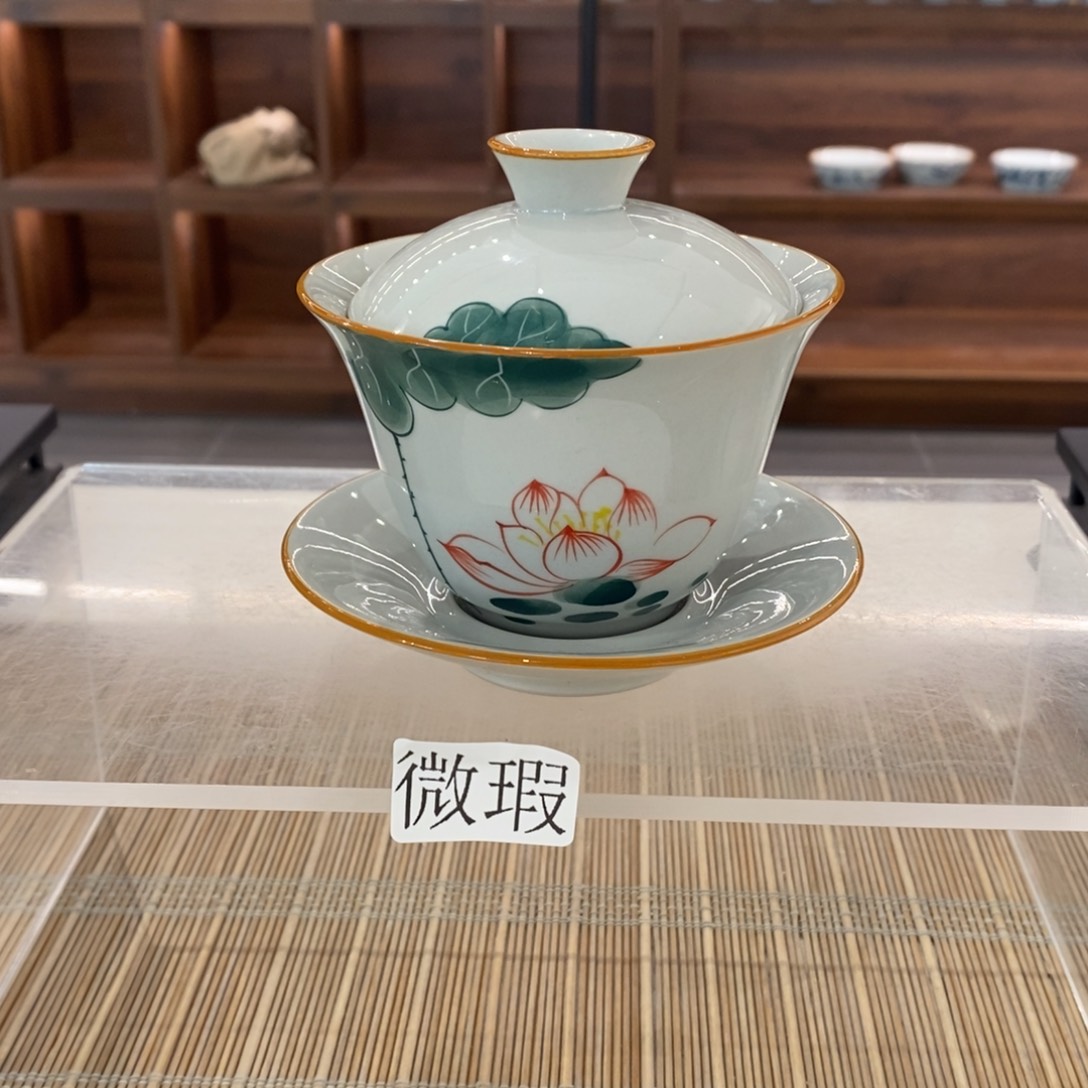 釉下彩手工绘制手工绘制