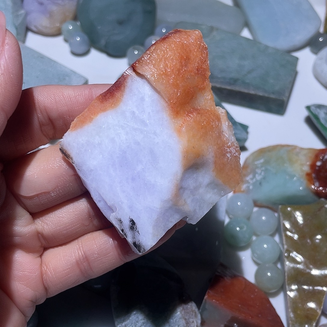 翡翠散珠翡翠边角料