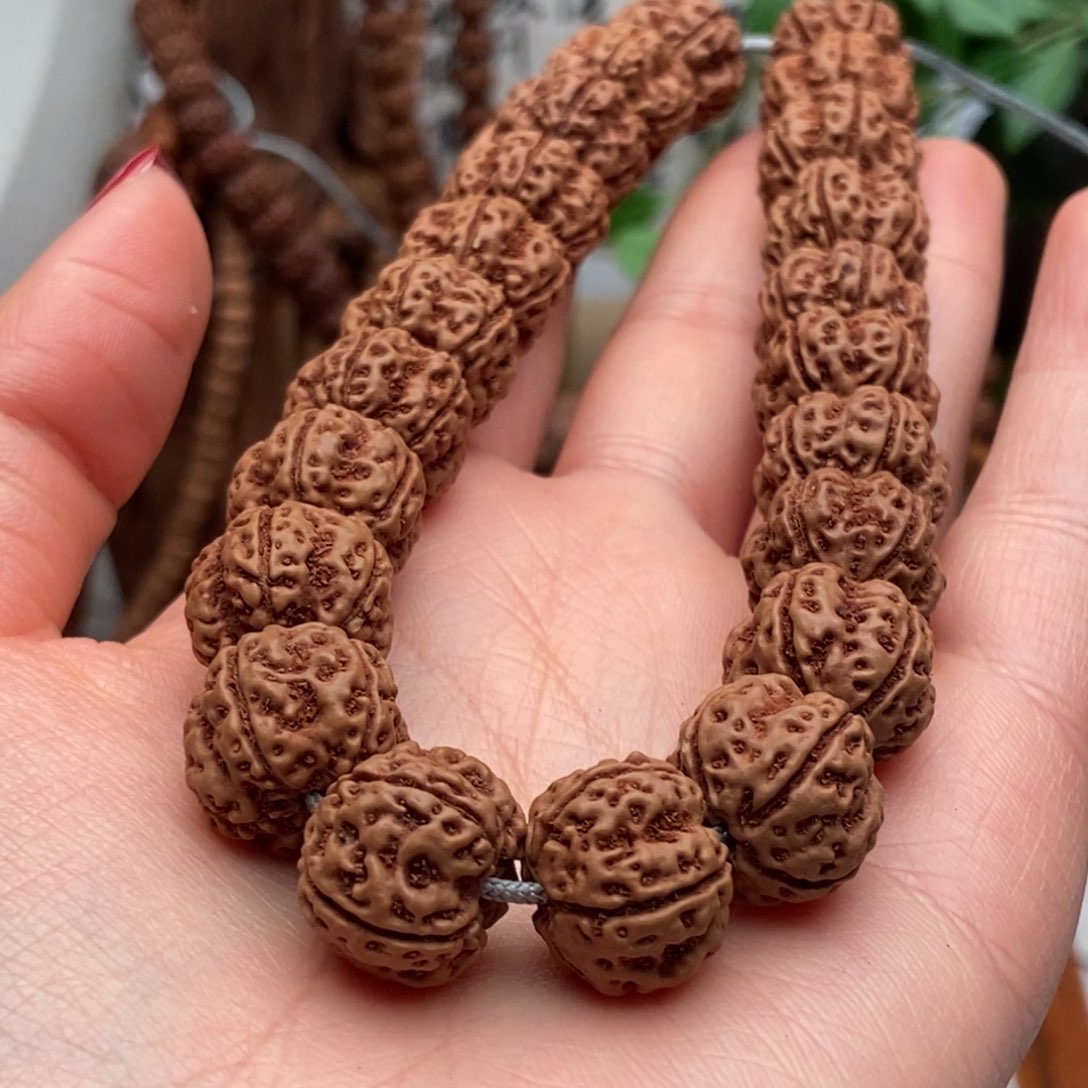 金刚菩提把件新*件高定凹底单圈