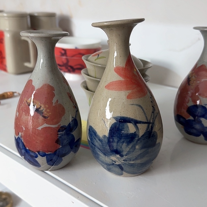 景德镇陶瓷小花插