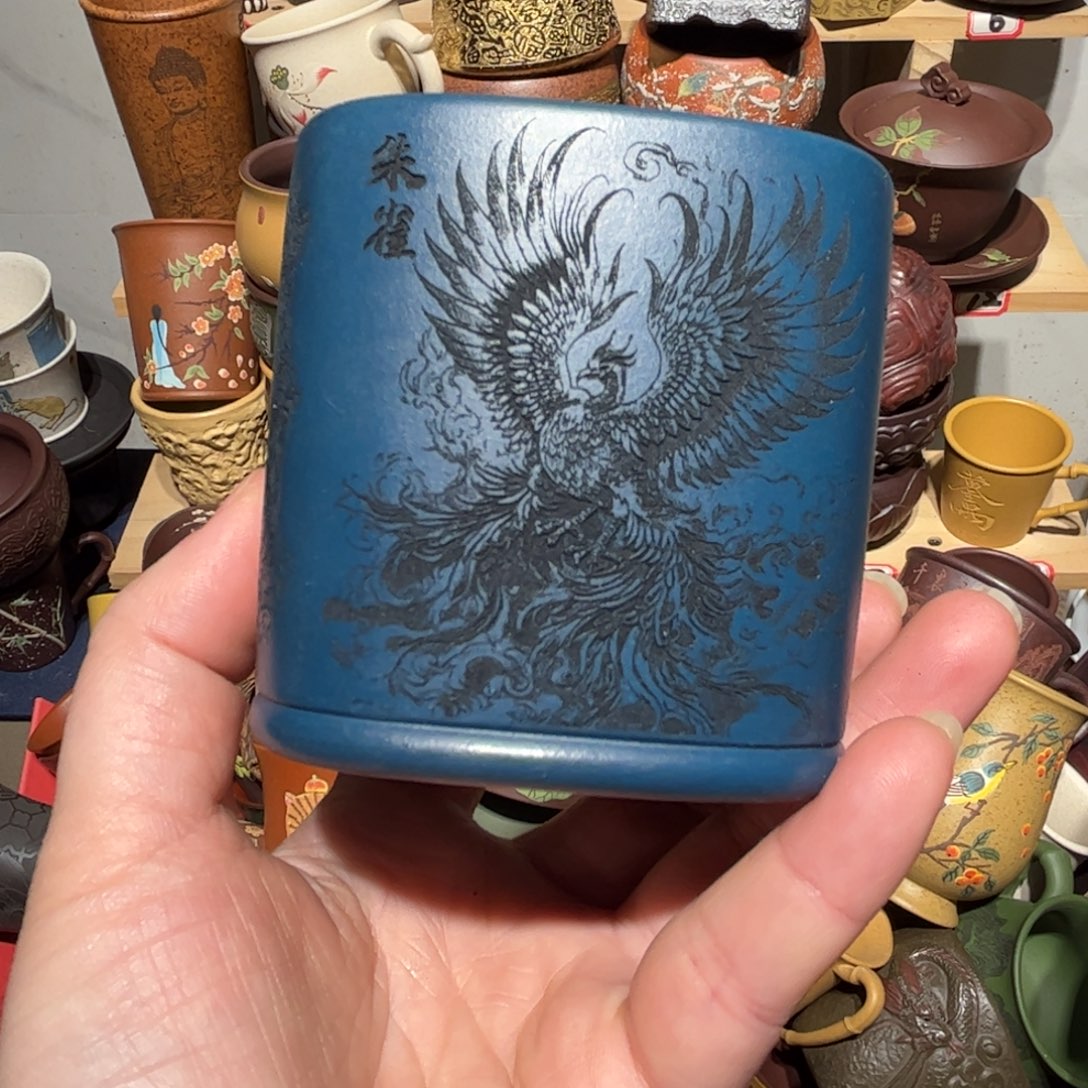 紫砂茶杯宜兴紫砂主人杯