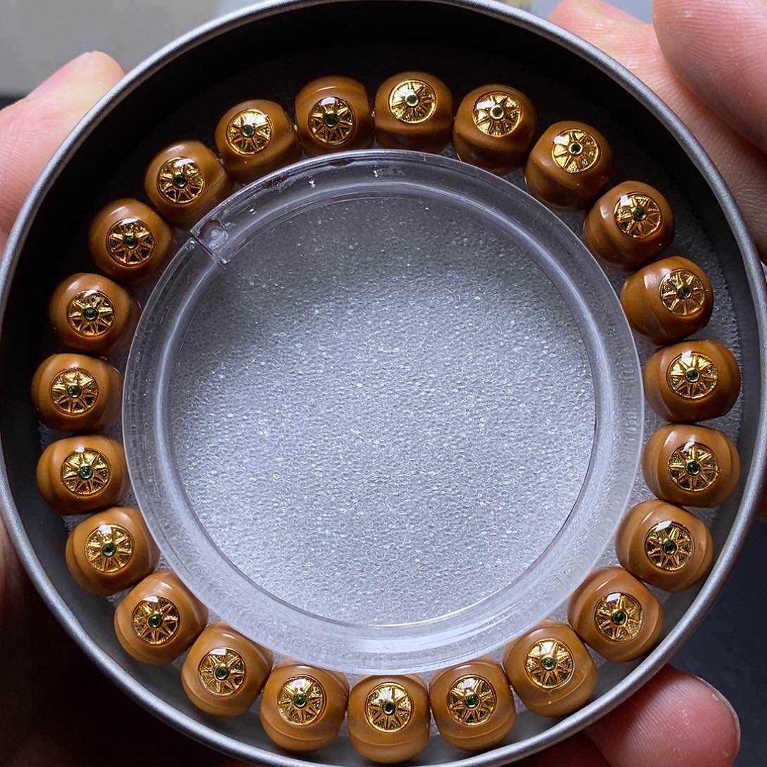 猴头核桃手串满标毕业四花精品鲨鱼鳍尺寸11左右全品27号