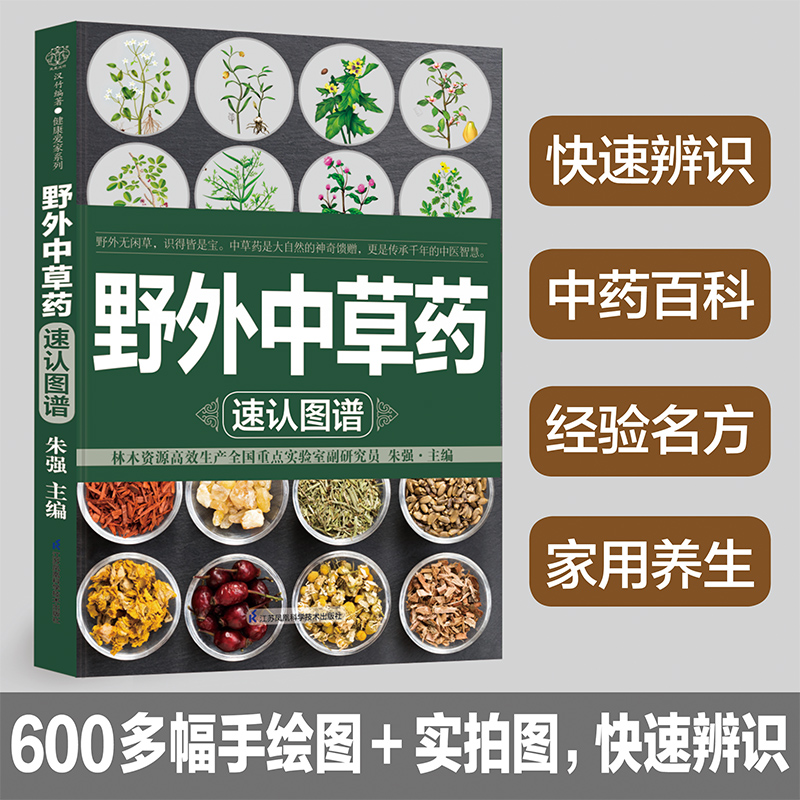 野外中草药速认图谱 教你快速辨识、灵活妙用中草药瑰宝