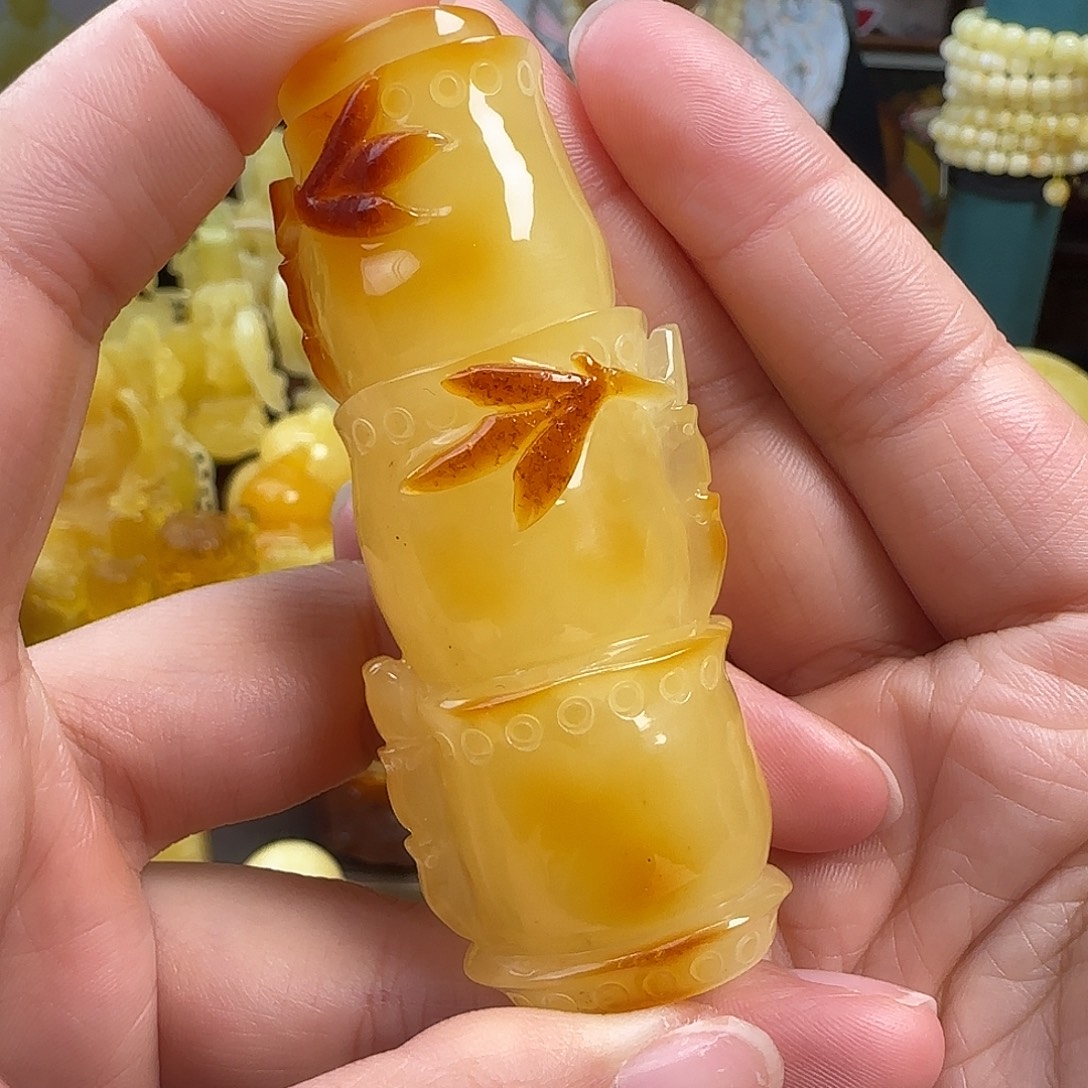 蜜蜡未镶嵌珠宝奇石微瑕