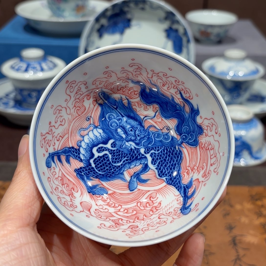 瓷片景德镇纯手工手绘