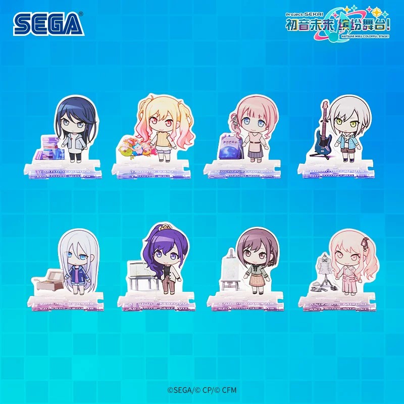 【夏日狂欢】SEGA世嘉《初音未来：缤纷舞台》Q版 盲抽亚克力立牌