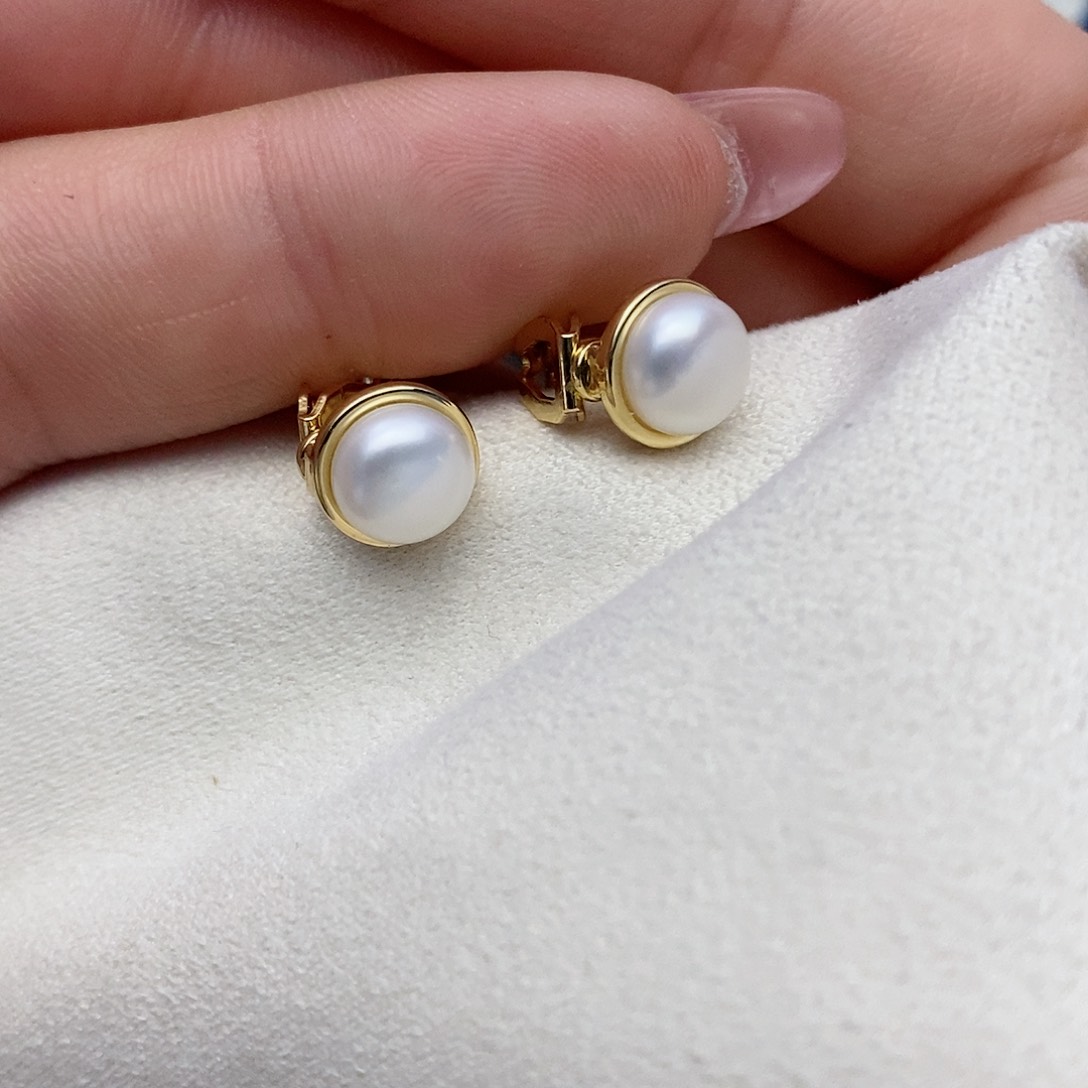 【闪购商品】淡水珍珠耳饰合金20