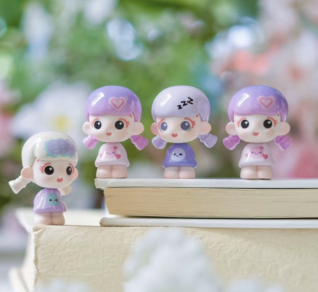 【拆盒】倒倒-心情工坊系列萌粒潮玩盲袋可爱挂件手办【不支持退换】