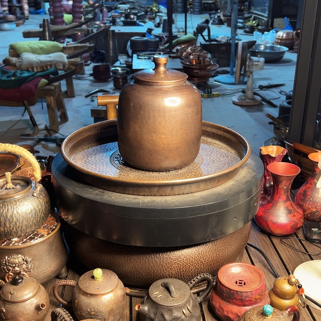 新品复古大容量茶叶罐捡漏