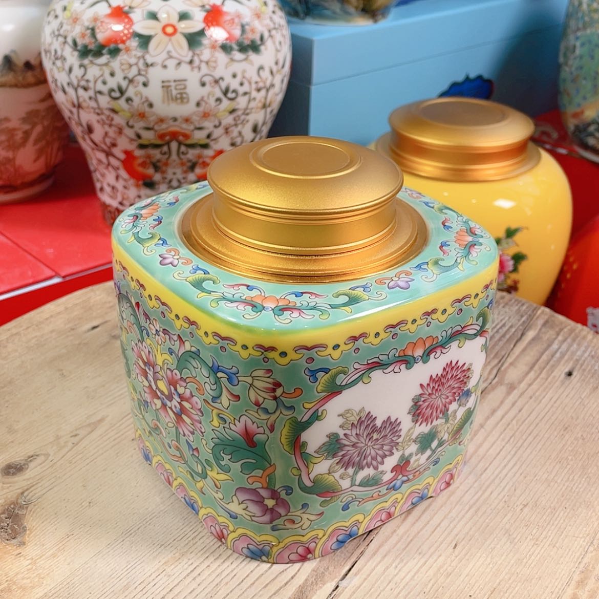 【闪购商品】罐陶瓷茶叶罐密封罐