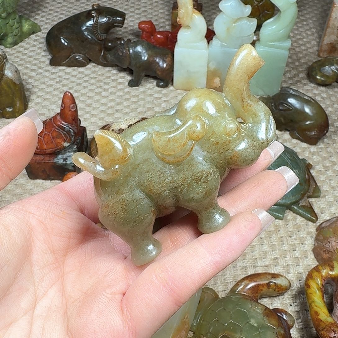 白玉菩提吊坠挂件