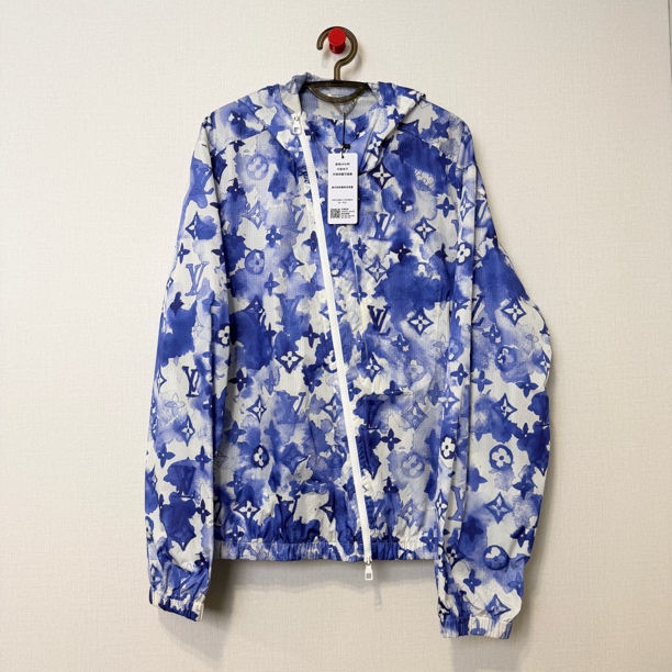 99新 LouisVuitton/路易威登 水墨满印拉链外套/50/编号30013